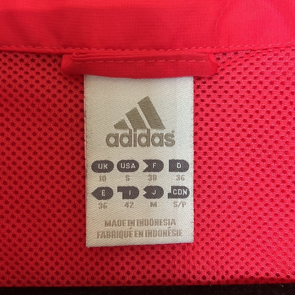 Pink Adidas Wind Breaker Jacket - Picture 5 of 6